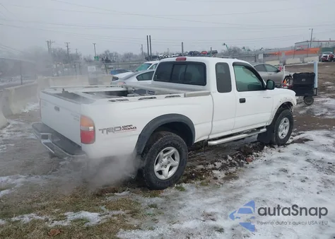 2004 Toyota Tacoma Base V6 from USA, damaged, VIN 5TEWN72N74Z348798